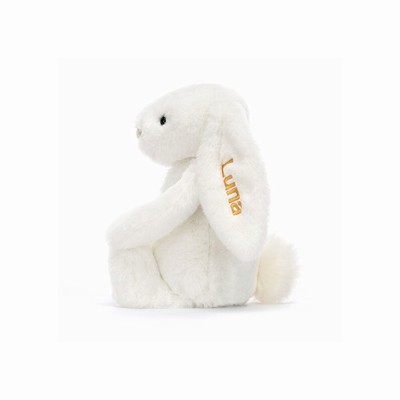 Jellycat Bashful Luxe Conejo Luna Medium | XUWI-24537